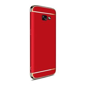 Fitcase Samsung A5 2017 A520 Golden Frame Kırmızı Arka Kapak