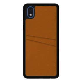 Fitcase Samsung Galaxy A01 Core Proda Deri Çift Kartlık Cepli Kapak Kılıf