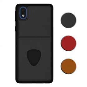 Fitcase Samsung Galaxy A01 Core Proda Deri Tek Kartlık Cepli Kapak Kılıf