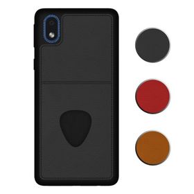 Fitcase Samsung Galaxy A01 Core Proda Deri Tek Kartlık Cepli Kapak Kılıf