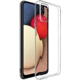 Fitcase Samsung Galaxy A02s A025 Kamera Korumalı Şeffaf Silikon Cep Telefonu Kılıfı