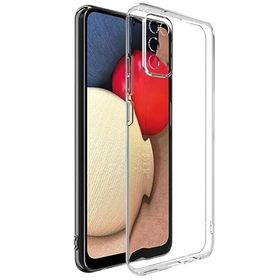 Fitcase Samsung Galaxy A02s A025 Kamera Korumalı Şeffaf Silikon Cep Telefonu Kılıfı