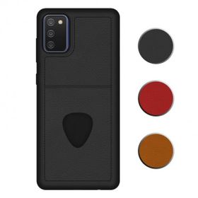 Fitcase Samsung Galaxy A02s Proda Deri Tek Kartlık Cepli Kapak Kılıf
