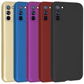 Fitcase Samsung Galaxy A03s Premiums Silikon Arka Kapak Kılıf