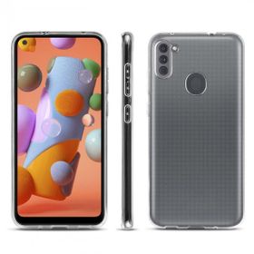Fitcase Samsung Galaxy A11 A115 Kamera Korumalı Şeffaf Silikon Cep Telefonu Kılıfı