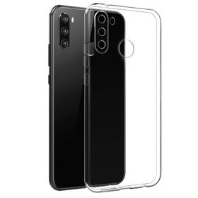 Fitcase Samsung Galaxy A11 A115 Toz Koruma Tıpalı Şeffaf Arka Kapak Kılıf