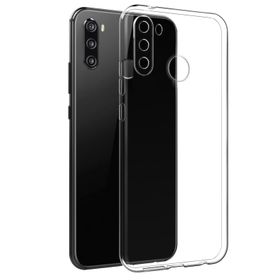 Fitcase Samsung Galaxy A11 A115 Toz Koruma Tıpalı Şeffaf Arka Kapak Kılıf