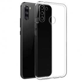 Fitcase Samsung Galaxy A11 A115 Toz Koruma Tıpalı Şeffaf Arka Kapak Kılıf
