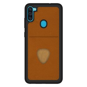 Fitcase Samsung Galaxy A11 / M11 Proda Deri Tek Kartlık Cepli Kapak Kılıf