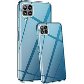 Fitcase Samsung Galaxy A12 M12 Kamera Korumalı Şeffaf Silikon Cep Telefonu Kılıfı