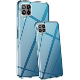 Fitcase Samsung Galaxy A12 M12 Kamera Korumalı Şeffaf Silikon Cep Telefonu Kılıfı