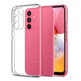 Fitcase Samsung Galaxy A14 Kamera Korumalı Silikon Şeffaf Kapak Kılıf