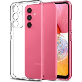 Fitcase Samsung Galaxy A14 Kamera Korumalı Silikon Şeffaf Kapak Kılıf