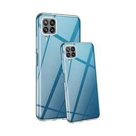 Fitcase Samsung Galaxy A22 M22 M32 Kamera Korumalı Şeffaf Silikon Cep Telefonu Kılıfı
