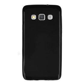 Fitcase Samsung Galaxy A3 A300 Ultra İnce TPU Siyah Arka Kapak