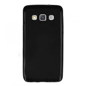 Fitcase Samsung Galaxy A3 A300 Ultra İnce TPU Siyah Arka Kapak