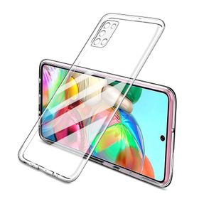 Fitcase Samsung Galaxy A31 A315 Kamera Korumalı Şeffaf Silikon Cep Telefonu Kılıfı