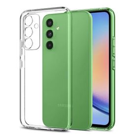 Fitcase Samsung Galaxy A34 5G Kamera Korumalı Silikon Şeffaf Kapak Kılıf