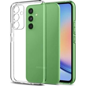 Fitcase Samsung Galaxy A34 5G Kamera Korumalı Silikon Şeffaf Kapak Kılıf