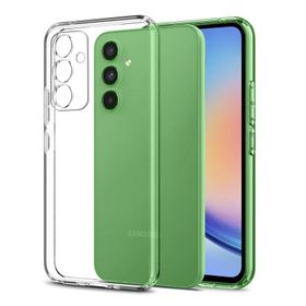 Fitcase Samsung Galaxy A34 5G Kamera Korumalı Silikon Şeffaf Kapak Kılıf