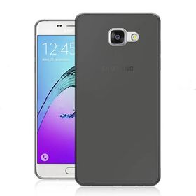 Fitcase Samsung Galaxy A5 2016 A510 Soft Şeffaf Siyah Silikon Cep Telefonu Kılıfı