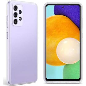 Fitcase Samsung Galaxy A52 A525 Kamera Korumalı Şeffaf Silikon Cep Telefonu Kılıfı