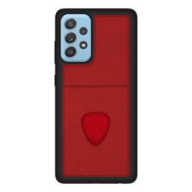 Fitcase Samsung Galaxy A52 Proda Deri Tek Kartlık Cepli Kapak Kılıf