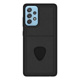 Fitcase Samsung Galaxy A52 Proda Deri Tek Kartlık Cepli Kapak Kılıf