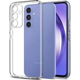 Fitcase Samsung Galaxy A54 5G Kamera Korumalı Silikon Şeffaf Kapak Kılıf