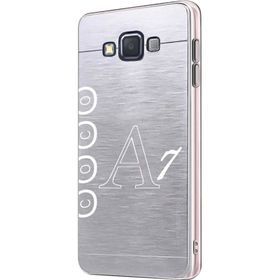 Fitcase Samsung Galaxy A7 A700 Metal TPU Füme Arka Kapak