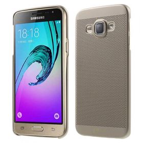 Fitcase Samsung Galaxy A7 A700 Point Sert Gold Arka Kapak