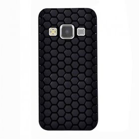 Fitcase Samsung Galaxy A7 A700 TPU Beehive Serisi Siyah Arka Kapak
