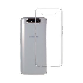 Fitcase Samsung Galaxy A80 A805 / A90 A905 Kılıf Toz Koruma Tıpalı Şeffaf Arka Kapak