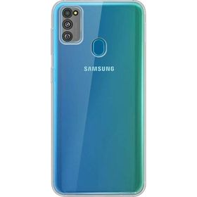 Fitcase Samsung Galaxy M30s M307 Toz Koruma Tıpalı Şeffaf Arka Kapak Kılıf