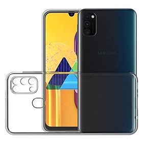 Fitcase Samsung Galaxy M31 Kamera Korumalı Silikon Şeffaf Arka Kapak Kılıf