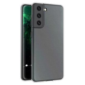 Fitcase Samsung Galaxy S21 Kamera Korumalı Şeffaf Silikon Cep Telefonu Kılıfı