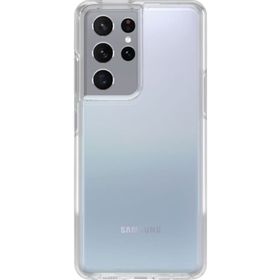 Fitcase Samsung Galaxy S21 Ultra Kamera Korumalı Şeffaf Silikon Cep Telefonu Kılıfı