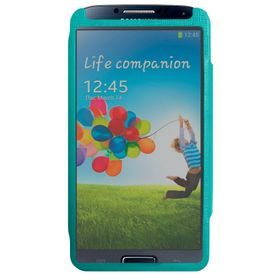 Fitcase Samsung Galaxy S4 I9500 Tam Camlı Cüzdan ve Standlı Kılıf