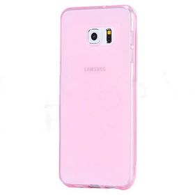 Fitcase Samsung Galaxy S6 G920 Soft Şeffaf Pembe Silikon Cep Telefonu Kılıfı