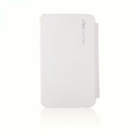 Fitcase Samsung Galaxy Tab 3 T210 7 Yan Kapaklı Standlı Beyaz Kılıf