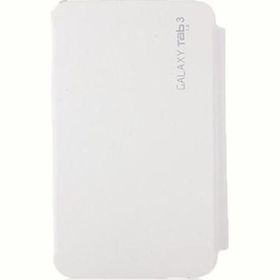 Fitcase Samsung Galaxy Tab 3 T210 7 Yan Kapaklı Standlı Beyaz Kılıf