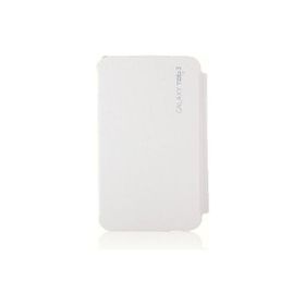 Fitcase Samsung Galaxy Tab 3 T210 7 Yan Kapaklı Standlı Beyaz Kılıf