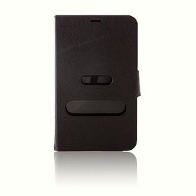 Fitcase Samsung Galaxy Tab 3 T210 7 Yan Kapaklı Standlı Siyah Kılıf