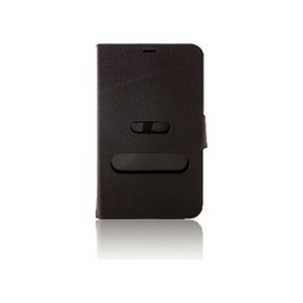 Fitcase Samsung Galaxy Tab 3 T210 7 Yan Kapaklı Standlı Siyah Kılıf