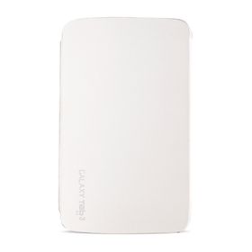 Fitcase Samsung Galaxy Tab 3 T310 8 Yan Kapaklı Beyaz Kılıf