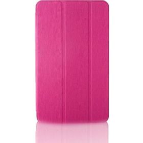 Fitcase Samsung Galaxy Tab 4 T330 8 Katlanır Standlı Pembe Kılıf
