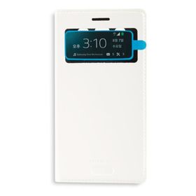 Fitcase Samsung I9300 S3 Dikişli Cüzdanlı Beyaz Kılıf