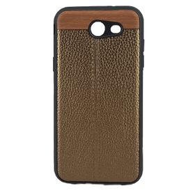 Fitcase Samsung J3 2016 Auto Focus Kahverengi Silikon Arka Kapak