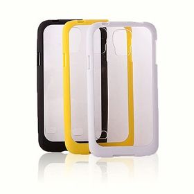 Fitcase Samsung S5 Beyaz (G900) Çerçeveli Soft Silikon Kılıf