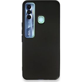 Fitcase Tecno Spark 7 Pro Premiums Silikon Cep Telefonu Kılıfı